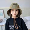 Детские летние шляпы для девочек и мальчиков Панама Детская защита от солнца Рыбацкая кепка Ветрозащитная шляпа от солнца Складная шляпа от солнца Для улицы Новая