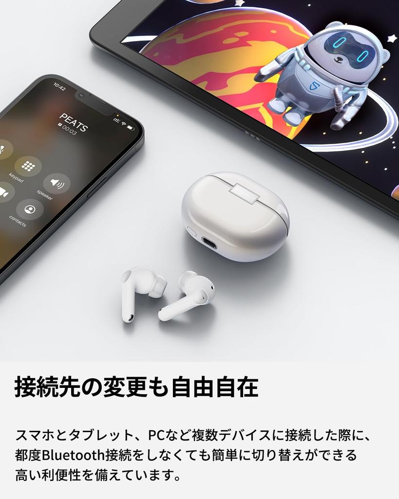 2024 Cospa Grand Prize Gold SOUNDPEATS Air4 Pro Wireless Earphones 45dB Noise Canceling Lossless Sound Quality Bluetooth Snapdragon Adaptive Lossless