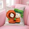 Funny SSouth ParksS Anime Celebrity Merchandise AllMatch Printed Pillow Case Sofa Car Office Room Decoration Protector