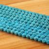 Бирюзовые граненые синтетические бусины для изготовления украшений своими руками - Свободные полуфабрикаты для браслетов