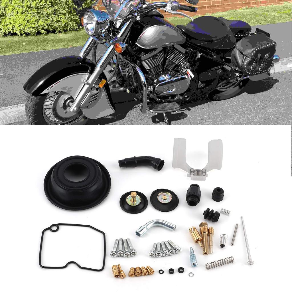 Carburetor Repair Kit, Motorcycle Carburetor Repair Motorcycle Carburetor Reconstruction Kit Fix Repair Parts Fit