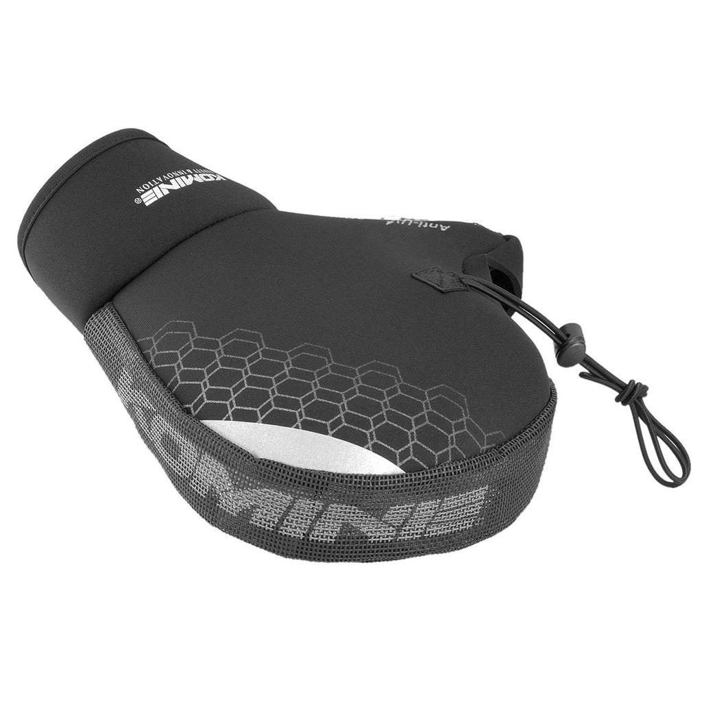 KOMINE Air Through Handle Cover for Motorcycles Black Free 13006 AK-349