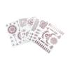 Wedding Tool Body Art Sticker Henna Tattoo Stickers Water Transfer Decals Temporary Tattoo