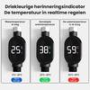 Домашний термометр для душа с LED-дисплеем 0℃~99℃, точное измерение температуры воды, водонепроницаемый, умный счетчик, для ванной комнаты
