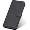 Case - BOOLING - for Samsung Galaxy A04s - Leather Effect - Black - Wallet with Slots