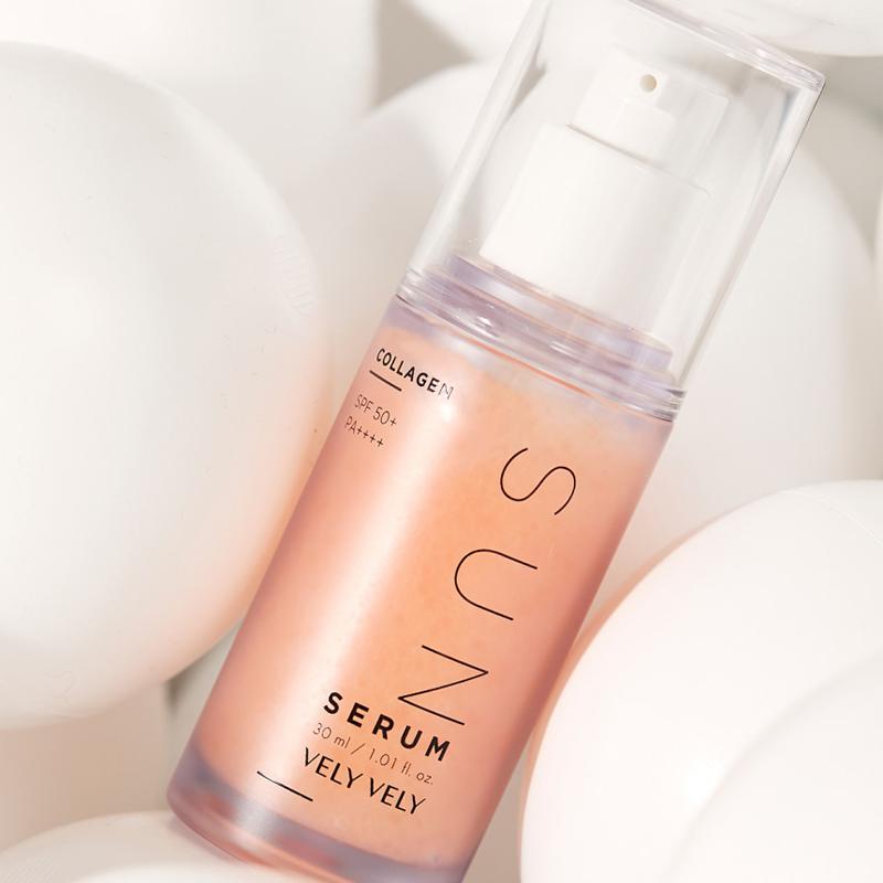 VELY VELY Солнцезащитная сыворотка с коллагеном SPF 50+ PA++++ 30 мл