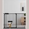 Weedmap Baby Pet with Pet Installation For Small and Medium Tension Includes Expanding Gate with Baby Easy To Automatic Door Opening Black Gate, Gate,