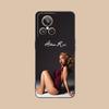 Матовый ТПУ чехол для мобильного телефона Addison Rae для Realme Ударопрочный чехол для телефона 11 10 9 Pro Plus T i Lite 5G Цветной печатный чехол
