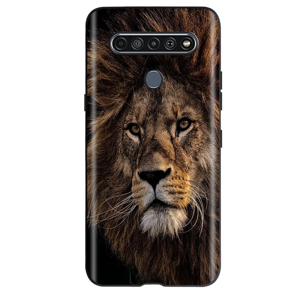 Чехол для LG K61 2020 Милый Кот Бабочка Мягкий Силиконовый Ударопрочный Чехол для Телефона Для LG K61 K 61 Fundas Case LGK61 Coque 6.53'' Shell