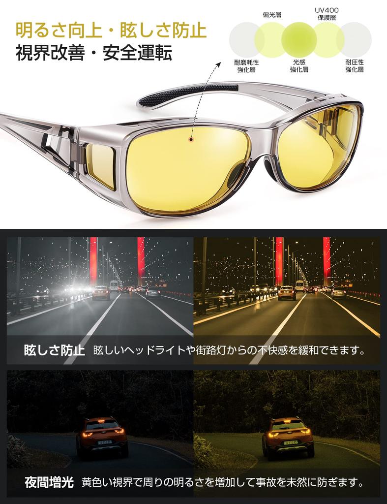 Ночь Ночь Вождение Желтый Более Может Быть Повешение Ночь Ночь Ночь [TINHAO] Солнцезащитные очки, Солнцезащитные очки, Линзы, Очки, Очки, Яркость,