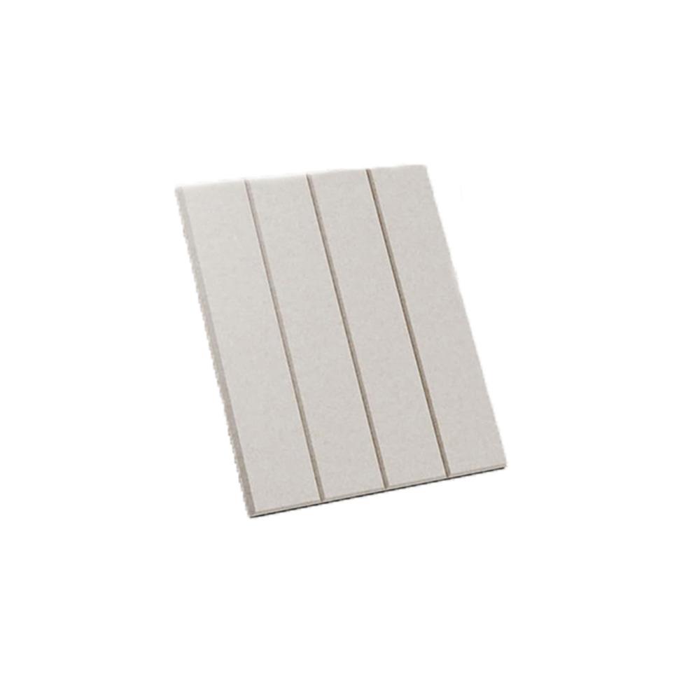 Felt Board Tiles Large Cork Board Alternative with Adhesive Tabs Thick Slat Wall Panels for Office Decor Push Pin Board