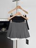 Мини-юбки женские, элегантный стиль, тонкие плиссированные юбки с высокой талией, повседневная летняя уличная одежда, милые универсальные юбки трапециевидной формы с оборками Y2k