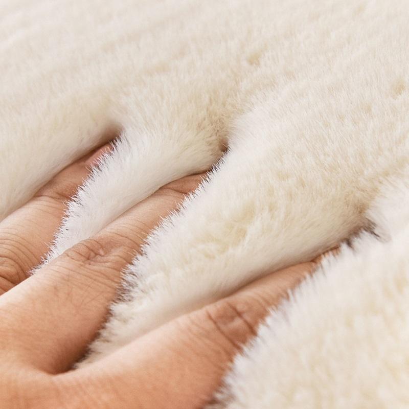 Зимняя толстая бархатная подушка для дивана с кроликом, супер мягкий шезлонг, чехол для дивана, полотенце, нескользящие чехлы для дивана, домашний декор