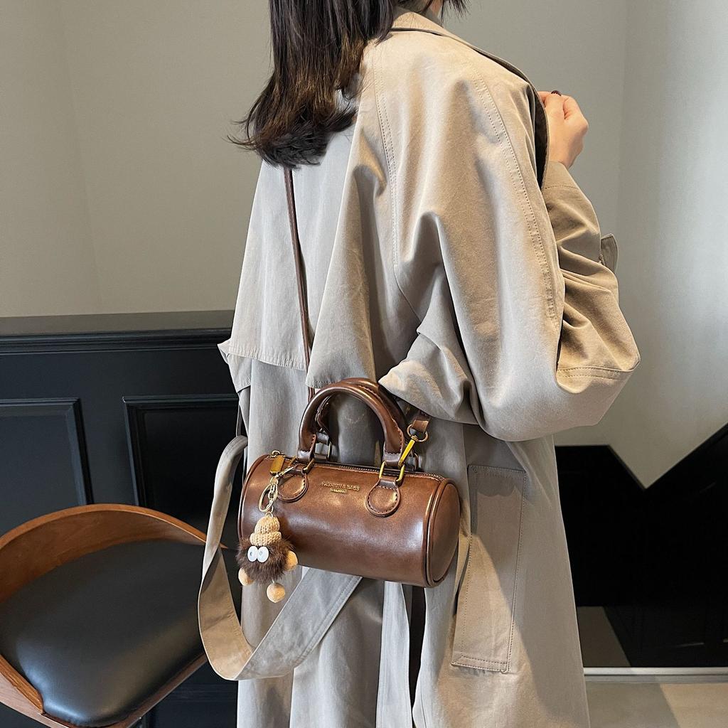 Premium Handbag Women'S Crossbody Bag Winter Popular Versatile Shoulder Bag Boston Women'S Bag