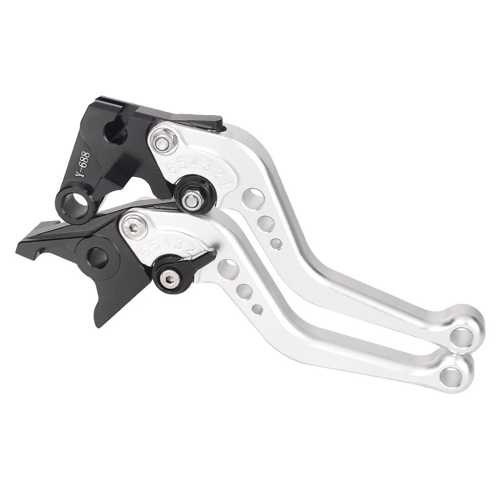 AL-mart Мотоциклетные тормозные рычаги короткого типа, рычаги сцепления, комплект рычагов, 6 уровней регулировки для Honda VTR1000F 1998-2005, CBF1000 2006-2009