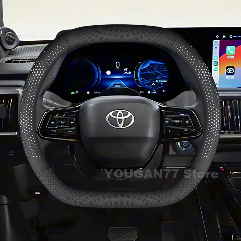 Кожаный чехол на руль автомобиля ДЛЯ ВСЕХ Новых Toyota Urban Cruiser 2025 2026 Автомобильный интерьер Аксессуары для Toyota Urban Cruiser 2026