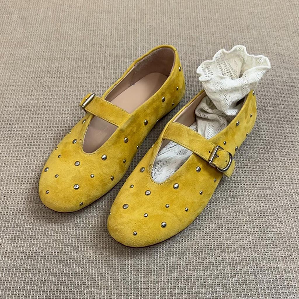 Модные женские замшевые модные весенне-осенние туфли-лодочки нового стиля с круглым носком, удобные и универсальные