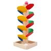 Wooden Tree Ball Run Track Game Kids Children Intelligence Educational Toy