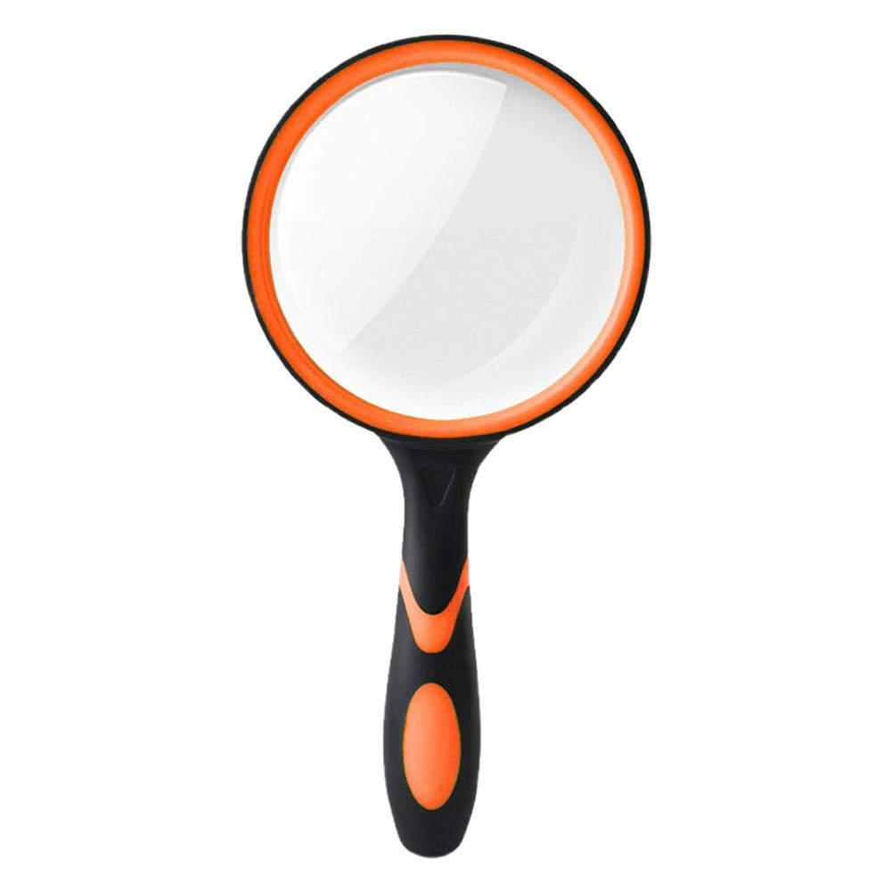 High Magnification Reading Magnifying Glass Handheld Portable For Elderly Students 10x 5x Children's Science Experiment