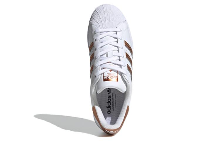 Superstar Wmns Adidas Originals 'White Copper Metallic' Женские FX7484