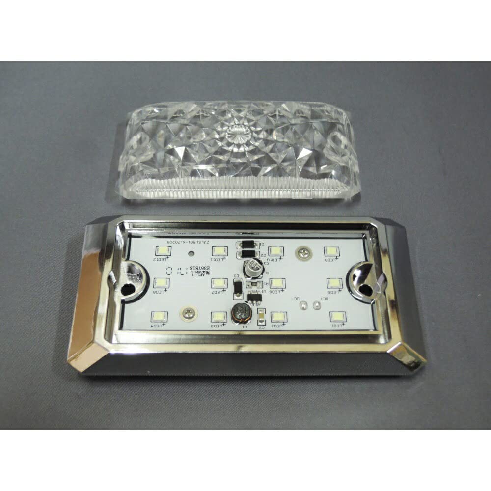 Япония Запчасти для кузова грузовика JB Gekko LED Угловой БОЛЬШОЙ Маркер Красный 12/24В Общий LSL-503R