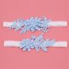1 Pair Womens Sexy Elastic Garters Girls Cosplay Lace Floral Thigh Ring Garter Bride Wedding Party Bridal Accessories