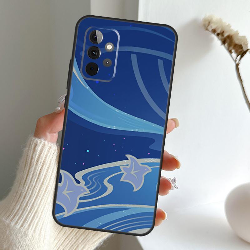 Чехол Genshin Impact Странник Для Samsung Galaxy A13 A33 A53 A06 A17 A56 A36 A26 A16 A15 A35 A55 A34 A54 A52 A12 A32
