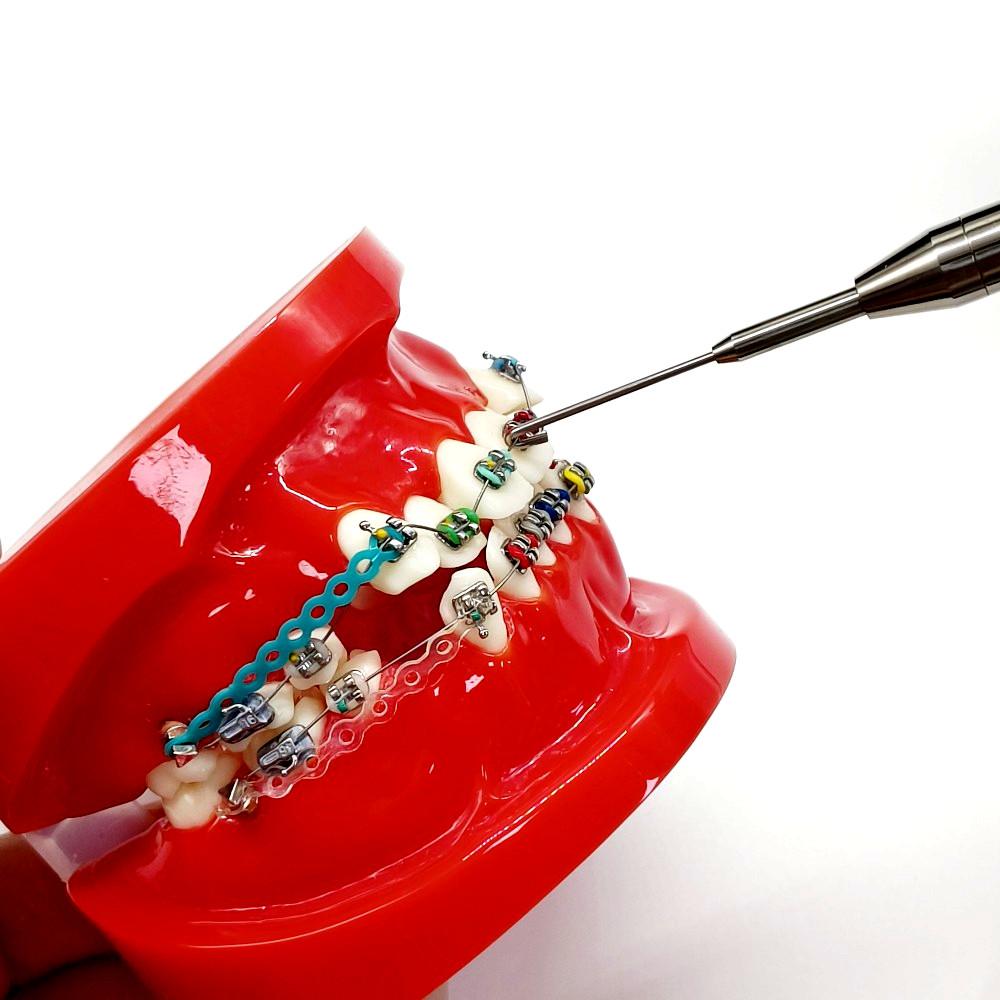 Стоматологический ортодонтический динамометр, измеритель напряжения, измеритель силы, эластичные автоклавируемые стоматологические измерительные инструменты для терапии