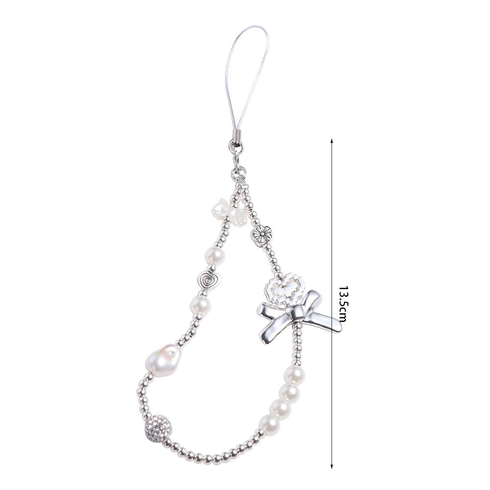 Resin Heart Mobile Phone Chain Anti-lost Y2K Mobile Phone Charms  Christmas Gifts