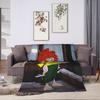 P-Pumuckl Flannel Blanket Winter  Soft Warm Throw Blanket for Kids Bedroom Novelty Bedspread Sofa Bed Cover