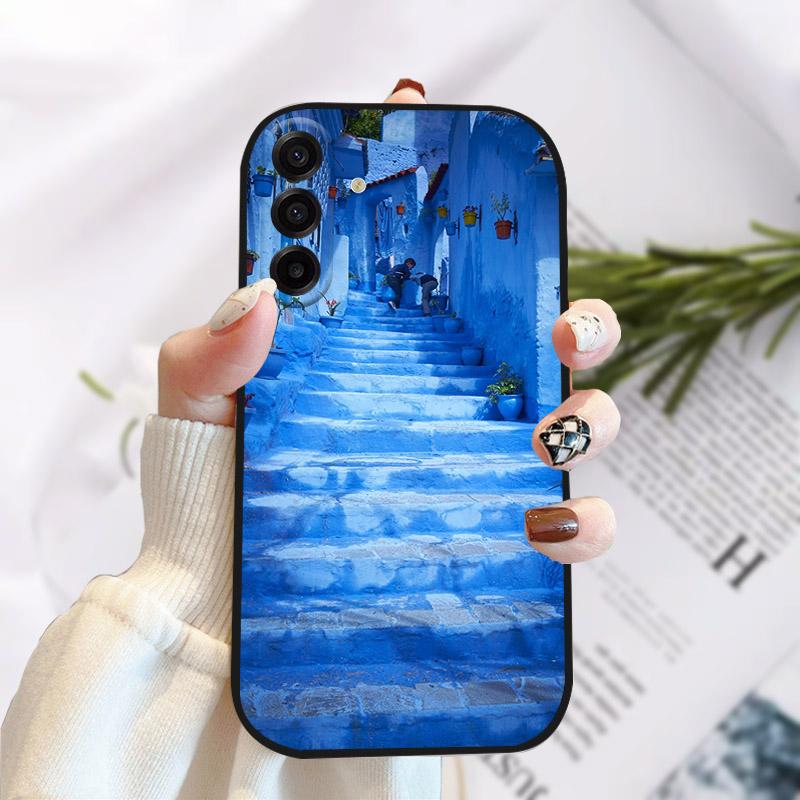 Чехол для телефона Samsung Galaxy A37 5G, задняя крышка, модный силиконовый мягкий TPU бампер с принтом для GalaxyA37 A 37, защитный чехол Capa