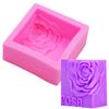 3D Rose Flower Silicone Soap Mold Silicone DIY Handmade Mould for Soap Making Candle Polymer Clay Molds Crafts DIY Forms