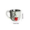 Anti Scalding Teasing Facial Mug Resin Shaking Tongue Coffee  Cup Hot Cold Beverage Cup  Drinkware