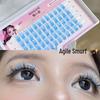 Feather Fan Colored Eyelashes: Gentle 3-Step Cosplay & Daily Wear