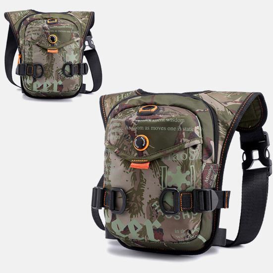 Водонепроницаемая сумка на бедро Outdoor Leg Pack с отверстием для наушников, регулируемым ремешком, вместительная поясная сумка с несколькими карманами для пеших прогулок, велоспорта, рыбалки, путешествий