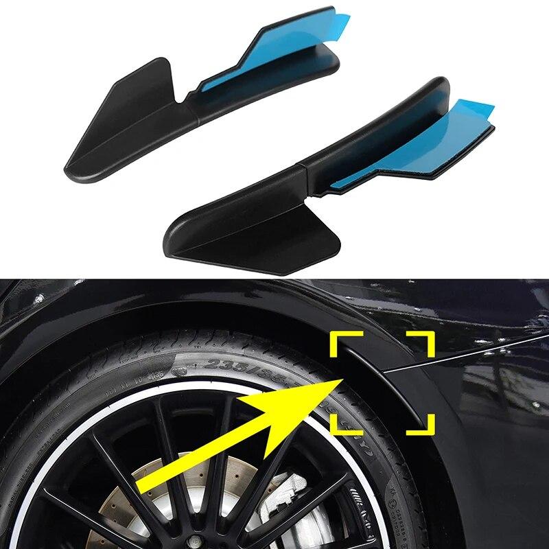 Углеродное волокно для Mercedes CLA C117 CLA45 AMG CLA180 CLA200 CLA250 2013-автомобильный задний бампер, расширитель крыла, колесо для бровей