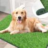 Удобные подушечки для собак с имитацией газона, моющиеся, травяная подстилка для питомцев, коврик для туалета для собак для дрессировки питомцев