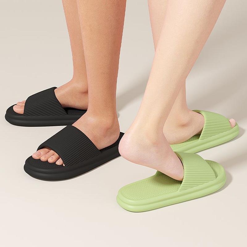 Летние тапочки для женщин и мужчин, мягкие, легкие, для дома, тапочки Cloud, мужские сандалии на плоской подошве, пляжная обувь для мужчин, шлепанцы