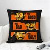 Movie The Good the Bad and the Ugly Cushion Cover Natural Linen Pillowcase Set AllinOne Decor for Sofa Bedroom  Chair