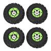 1 12 RC Car Tires Wheel Model Spar Parts for Wltoys 12428 12423(left Right Tire, 4pcs)