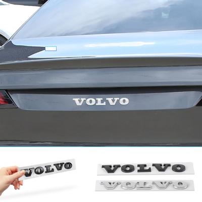 3D АБС Пластик Логотип-Буквы на Капот Автомобиля Значок Наклейка на Задний Багажник Аксессуары Для Volvo Rdesign XC60 XC90 V40 V50 V60 S60 S40