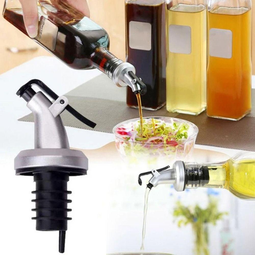 1/3/5Pcs ABS Wine Pourers Good Sealing Olive Oil Sprayer Durable Sauce Nozzle