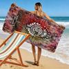 Name Custom Deportivo Toluca FC Logo Print Beach Towel, Large Soft Quick Dry Towel for Beach Camping Swimming