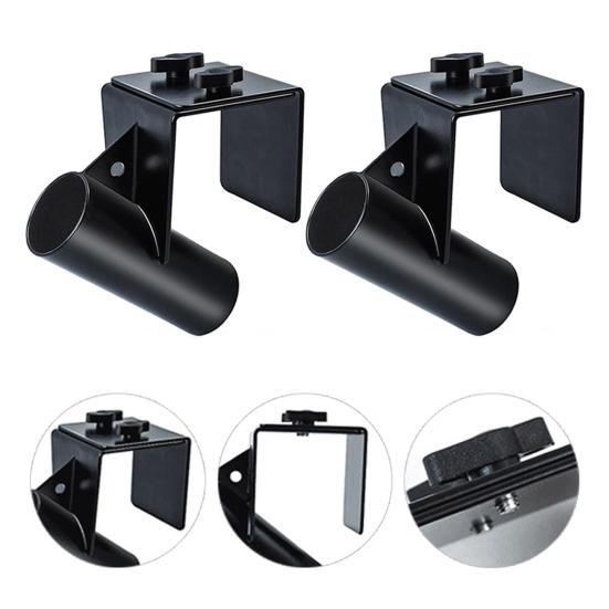 Sled Ice Fishing Rod Holder Hands-Free Heavy Duty Metal Adjustable Ice House Sled Boat Fishing Pole Storage Rack Fishing Accessories