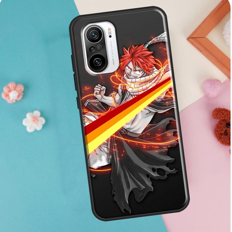 Чехол Natsu Erza Fairy Tail для POCO F3 F1 F2 M3 M4 X4 Pro GT X3 Pro, чехол для Xiaomi Mi 11 Lite 12 X Mi 11T Pro