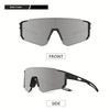 1/8pcs Lightweight large frame sports goggles unisex protective eyewear for sports enthusiasts