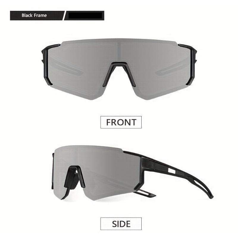 1/8pcs Lightweight large frame sports goggles unisex protective eyewear for sports enthusiasts