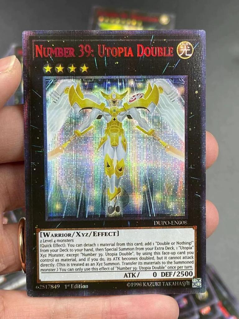 145 English NO Card Collection with Extra Red Inscription Gold Stamping Collection Card Yugioh Card Game King