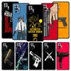 Чехол для телефона для Xiaomi Redmi Note 14 13 12 5G 11 10 Pro Plus 4G 9S 9 14C 13C 12C 10C 9C 9A Мягкий ТПУ чехол Крутой Мультяшный Пистолет