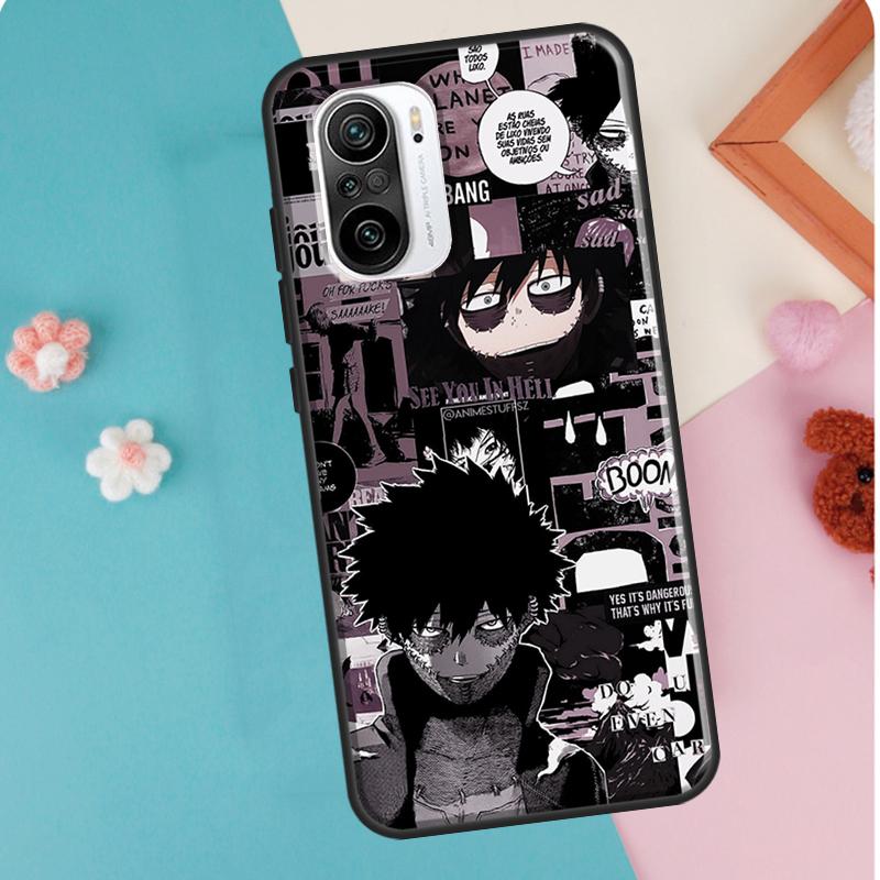 Чехол My Hero Academy Dabi для POCO M3 M4 F1 F2 F3 X4 GT X3 Pro, чехол для Xiaomi 11T 10T 12 Pro 12X Mi 11 Lite